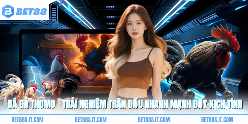 Đá Gà Thomo - Trải Nghiệm Trận Đấu Nhanh Mạnh Đầy Kịch Tính