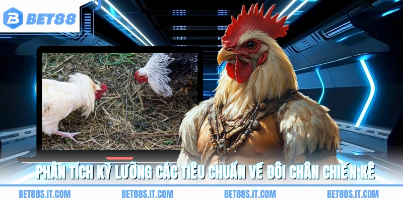 Phân tích kỹ lưỡng các tiêu chuẩn về đôi chân chiến kê